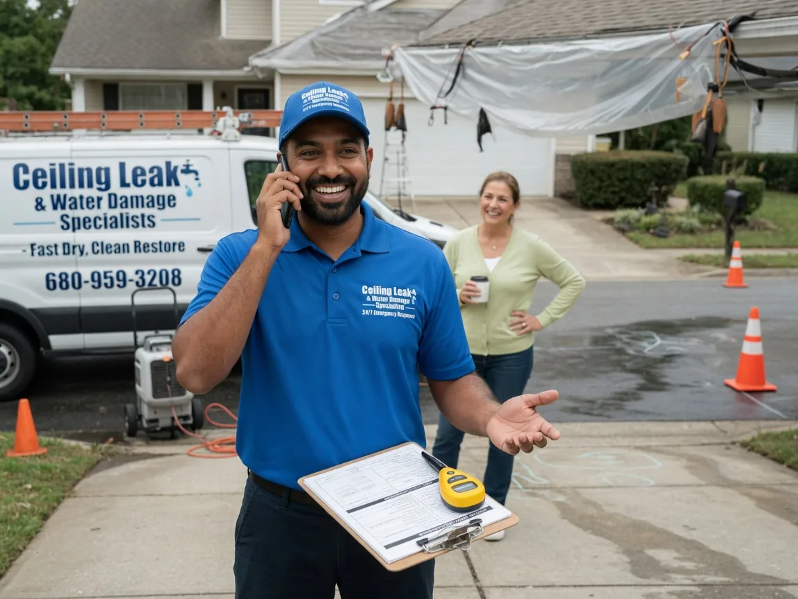 Ceiling Leak Cleanup Leopold, MO FAQs